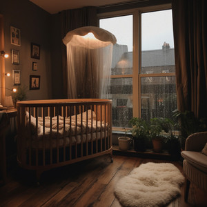 El Sueño De Bebé Relajado Con La Lluvia