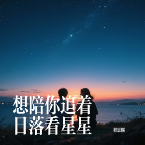 想陪你追着日落看星星