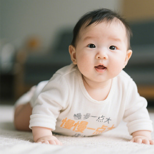 慢一点长大呀宝贝