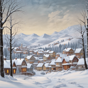 Заснеженная Москва (Snowy Moscow) by @monospectrograph440