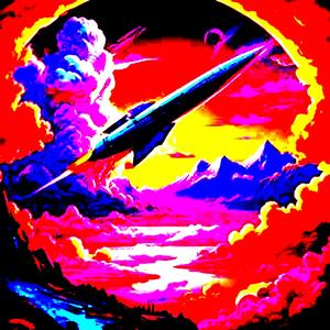 하늘에서 떨어지는 불빛