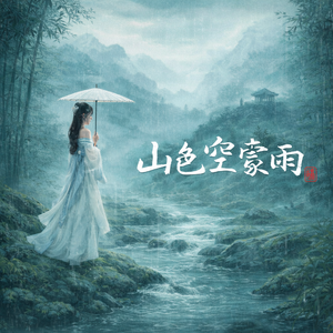 山色空蒙雨