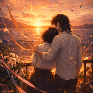 季风吹过橘色的海_合成版