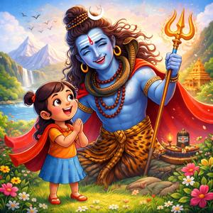 சிவா என் சூப்பர் ஹீரோ | Siva En Super Hero | Tamil Kids Shiva Devotional Song | Om Namah Shivaya