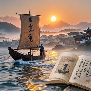 雾起平潭_雾里海哥