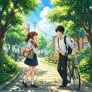 在蝉鸣里和你相遇