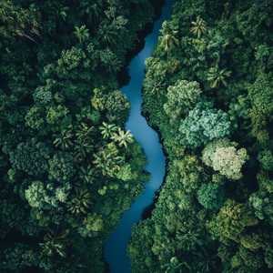 山川溪流与水滴（放松助眠轻音乐）