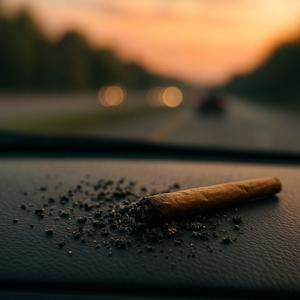 Ashes on the dashboard