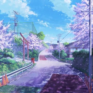 日系 | 樱花洒满的那个坡道上