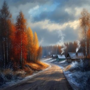 А далее зима