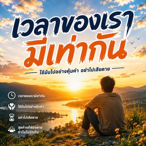 เวลาของเรามีเท่ากัน