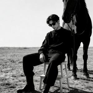 我透过了云层望