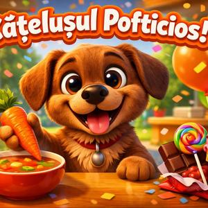 Bruno, cățelușul pofticios