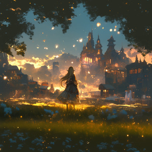 夜を切り裂く光