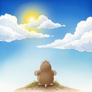 もぐらさんときょうのそら