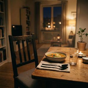 비어버린 식탁 앞에서 (At the Empty Dinner Table)