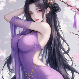 紫灵·紫影逐仙