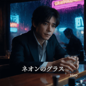 ネオンのグラス