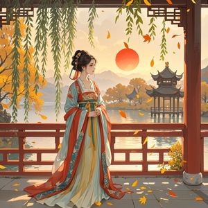 残阳折柳
