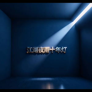 江湖夜雨十年灯