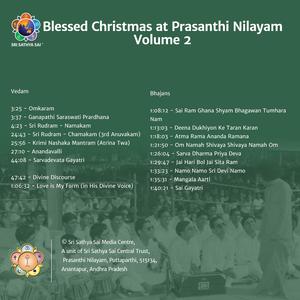 Blessed Christmas at Prasanthi Nilayam, Vol. 2 (Collection of Prayers) (Prasanthi Mandir Live Christmas 2021)