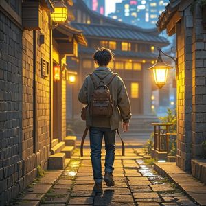 巷口那盏灯-文英