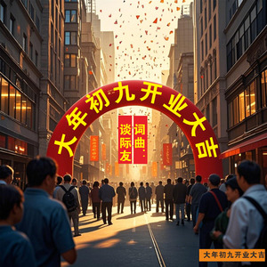 大年初九开业大吉-谈际友