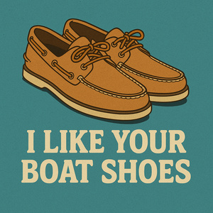 I Like Your Boat Shoes