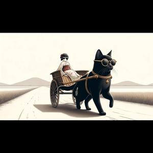 Journey of the Sunglasses Cat