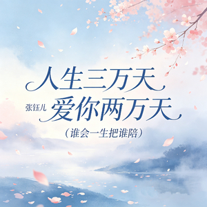 人生三万天里 爱你两万天（谁会一生把谁陪）