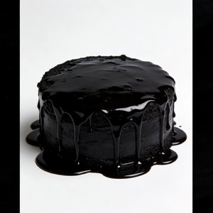 黑蛋糕