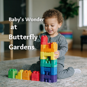 Baby Discovering Textures and Sounds