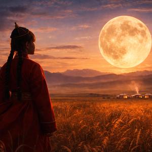 Arvan Tavnii Sar (Full Moon Traditional Mongolian/ Ordos Folk Song) [Cinematic Music]
