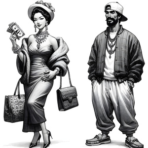 She’s a Little Bougie He’s a Little Hood