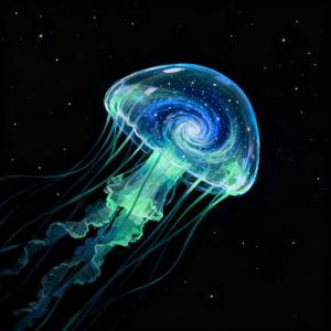 星星还在眨眼，