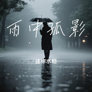 雨中孤影