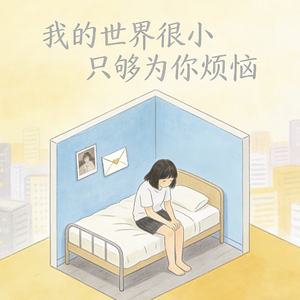 我的世界很小，只够为你烦恼