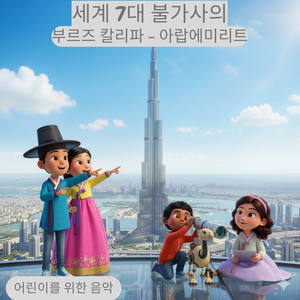 세계 7대 불가사의 | 부르즈 칼리파 - 아랍에미리트 | 어린이 음악