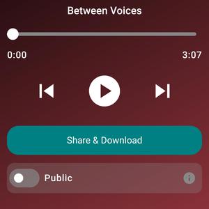 Between Voices
