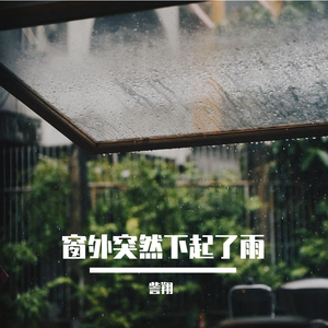 窗外突然下起了雨