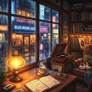 네온 빗방울 (Neon Raindrops)
