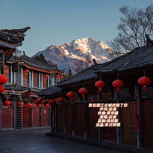 我在丽江古城找到了你-嚴湖 伴奏