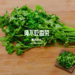 俺不吃香菜