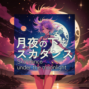 月夜の下でスカダンス
