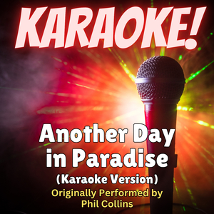 Another Day in Paradise (Karaoke Version Originally Performed by Phil Collins)