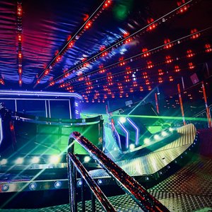 Fairground in the Mist