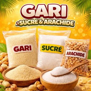 GARI SUCRE & ARACHIDE