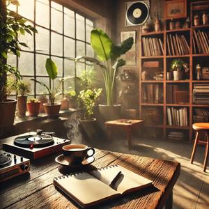 A sunny cafe and the aftertaste of coffee（陽だまりのカフェとコーヒーの余韻）