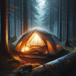 Heavy Rain and Wind in the Tent 2