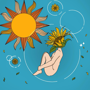 ดวงอาทิตย์กับทานตะวัน